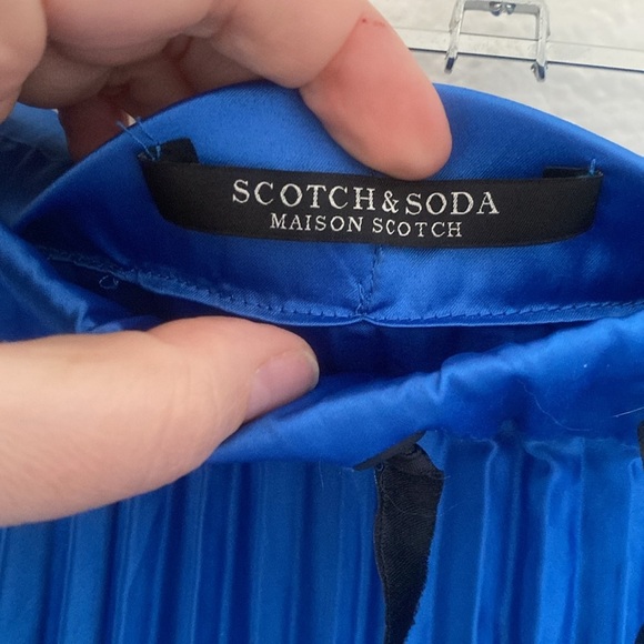 Scotch & Soda Blue A-Line Skirt - Picture 2 of 3